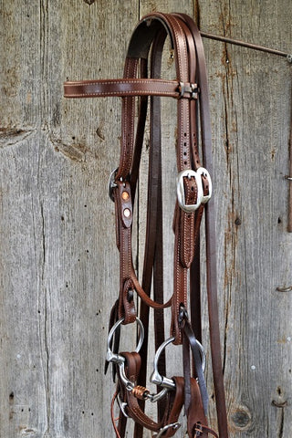 FR209 Bridle with Dogbone Snaffle